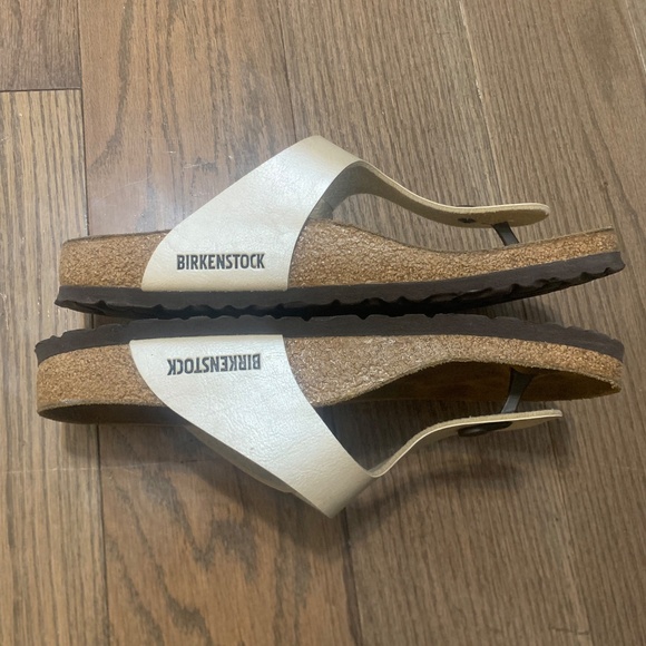 Birkenstock Gizeh cream sandals - size 41 narrow - Picture 4 of 8